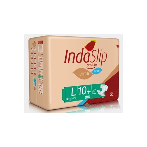 IndaSlip Premium L 10 Plus plienkové nohavičky,dermo, airsoft, obvod 110-150cm, 20ks