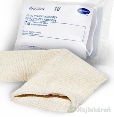 PRUBAN sieťový hadicový obväz veľ.10 hrudník, stehno (10cmx1m) 1ks kúpite na Najlekaren.eu