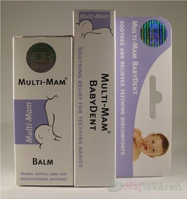 E-shop MULTI-MAM BABYDENT + MULTI-MAM BALM
