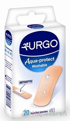 E-shop URGO Aqua-protect umývateľná náplasť, 3 veľkosti  20ks