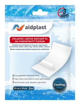 Aidplast Chladivá náplasť na svaly a kĺby XL 2 ks