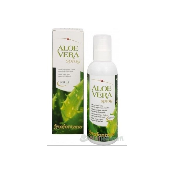 ALOE VERA sprej na regeneráciu podráždenej pokožky, 200 ml