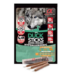 Maškrta Alphaspirit pre psy Paličky kačacie 4 x 10g