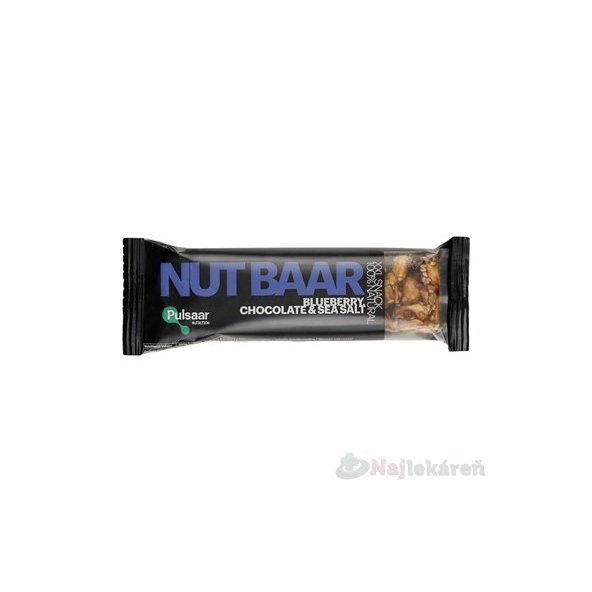 Pulsaar NUT BAAR Blueberry, Chocolate & Sea Salt