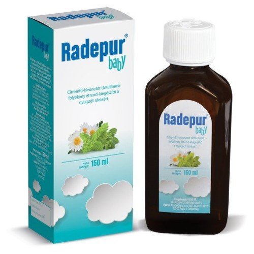 E-shop Radepur baby, sirup na ľahšie zaspávanie, 150 ml