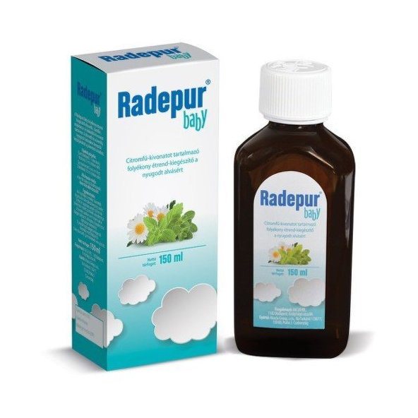 Radepur baby, sirup na ľahšie zaspávanie, 150 ml