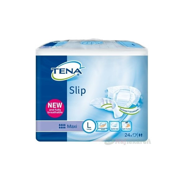 TENA Slip Maxi L plienkové nohavičky 24ks