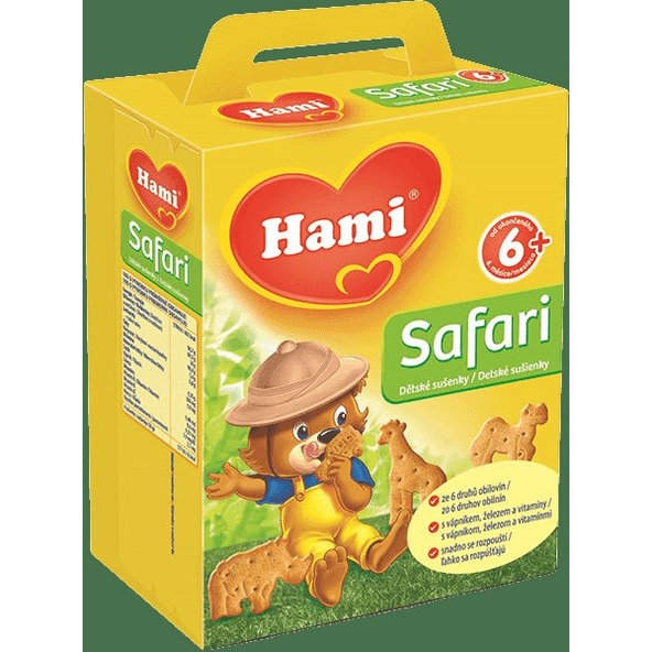 HAMI Sušienky detské Safari 180 g