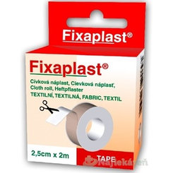 FIXAplast Cievková náplasť textilná (2,5cmx2m) 1ks