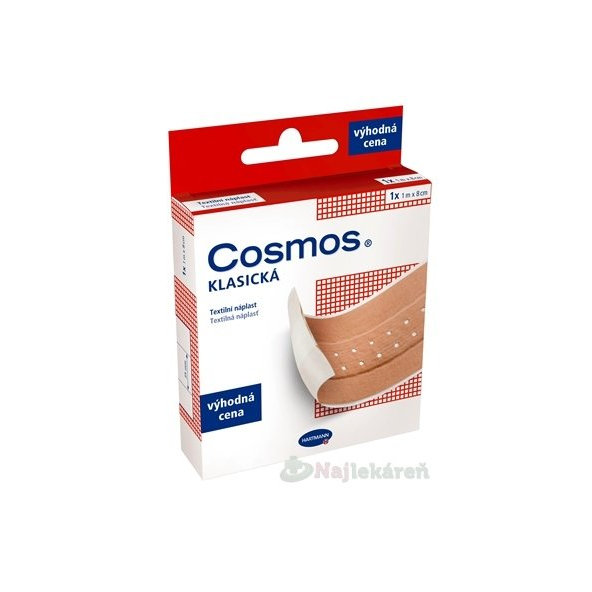 COSMOS KLASICKÁ Textilná náplasť (1mx8cm) výhodná cena 1ks