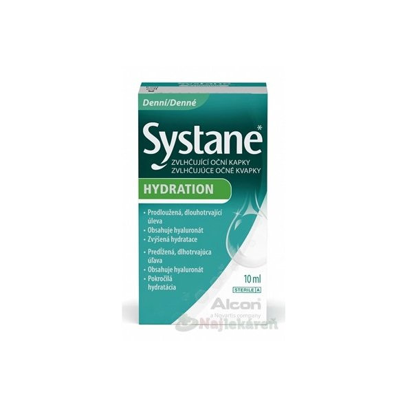 Systane HYDRATION očné kvapky na zvlhčenie 10 ml
