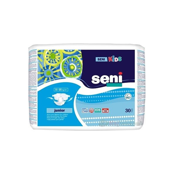 Seni KIDS junior plienkové nohavičky, 11-25kg, savosť 930ml, 30ks