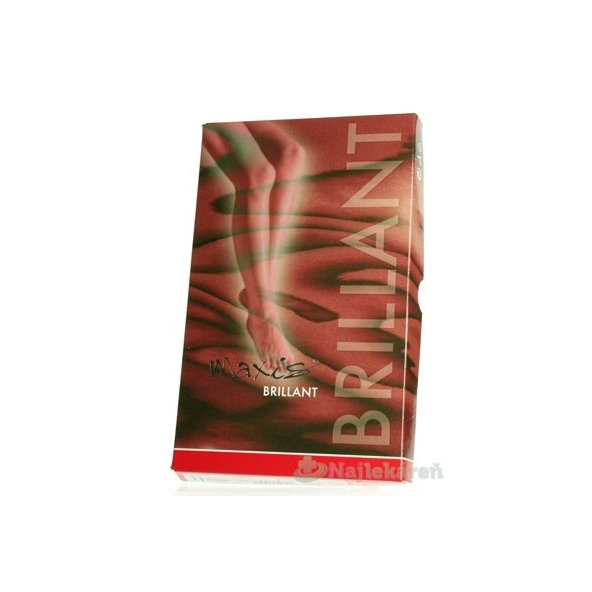 MAXIS BRILLANT LÝTKOVÉ PANČUCHY veľkosť 8,krátke, bez špice, svetlé 1pár