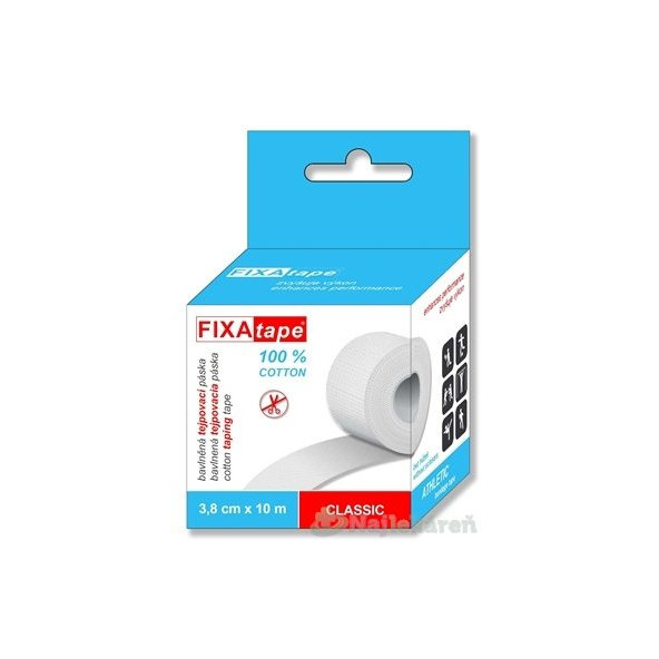 FIXAtape CLASSIC ATHLETIC bavlnená (3,8cmx10m) 1ks