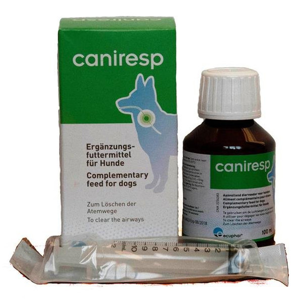 Caniresp sirup proti vlhkému kašlu pre psy 100ml