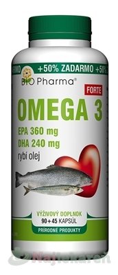E-shop BIO Pharma Omega 3 Forte 1200 mg