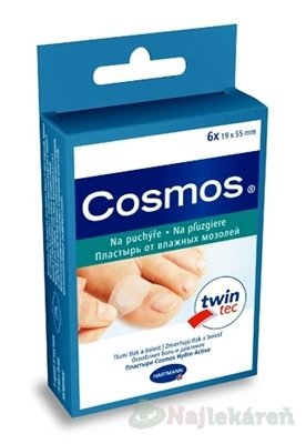 E-shop COSMOS Na pľuzgiere na prstoch náplasti (19x55mm) 6ks