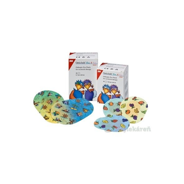 3M Opticlude Boys&Girls Mini očná náplasť 30ks