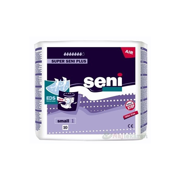 Seni SUPER SENI PLUS small 1 plienkové nohavičky, 10ks