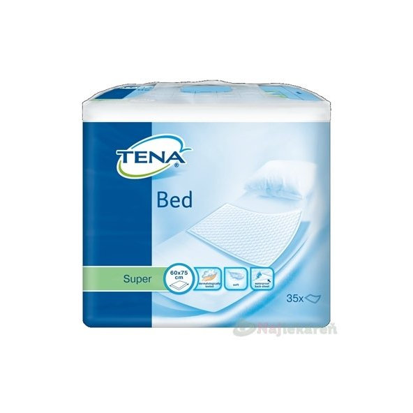 TENA Bed Super absorpčné podložky, 60x75cm, 35ks