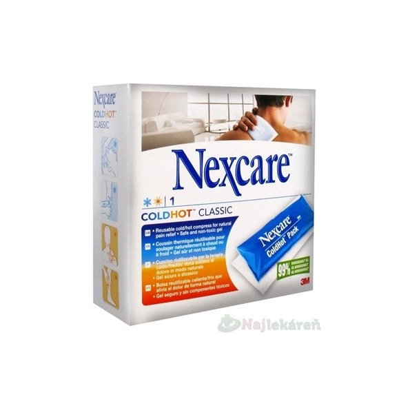 3M Nexcare ColdHot Classic [SelP] gélový obklad, 26x11cm 1ks