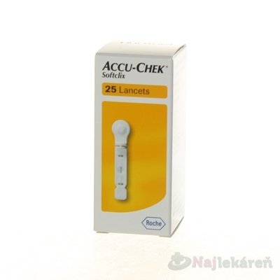 E-shop ACCU-CHEK Softclix Lancet 25 lancety do odberového pera 25 ks