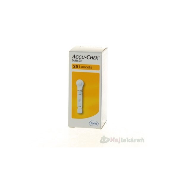 ACCU-CHEK Softclix Lancet 25 lancety do odberového pera 25 ks
