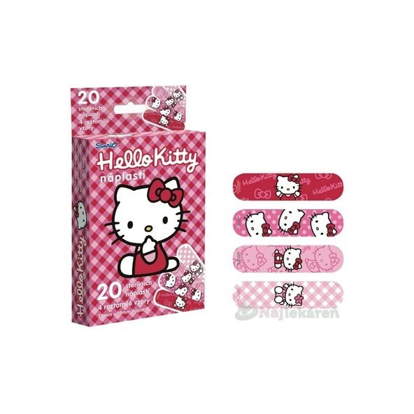 Hello Kitty sterilné detské náplasti 20ks