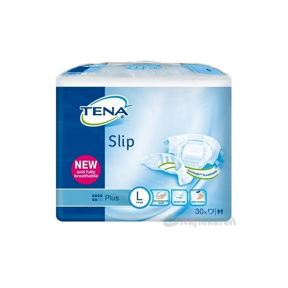 TENA SLIP PLUS LARGE plienkové nohavičky 30ks