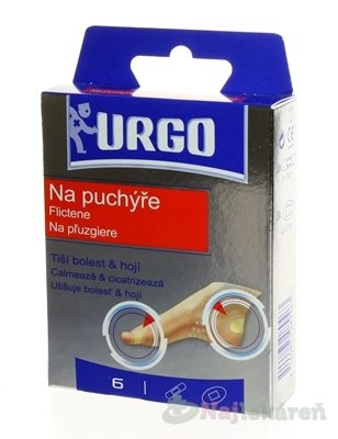 E-shop URGO Blisters Na pľuzgiere hydrokoloidná náplasť, 2 veľkosti 6ks