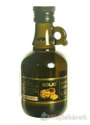 E-shop SOLIO olej z vlašských orechov 250 ml