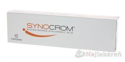 E-shop SYNOCROM 1% hyaluronát sodný, 1x2 ml