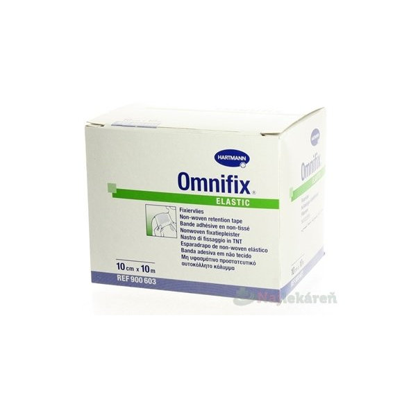 OMNIFIX ELASTIC hypoalergénna náplasť fixačná z netkaného textilu (10cmx10m)  1ks