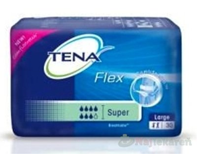 TENA Flex Super XL inkontinenčné nohavičky s rýchloupevňovacím pásom ...