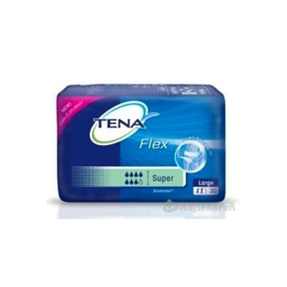 TENA Flex Super XL inkontinenčné nohavičky s rýchloupevňovacím pásom 30ks