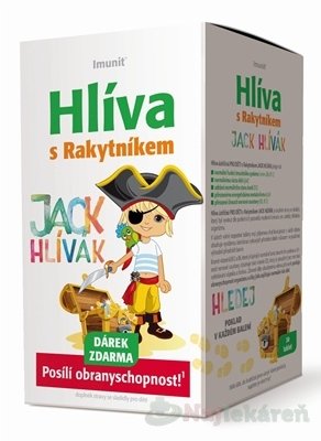 E-shop Imunit HLIVA s Rakytníkom pre deti JACK HLÍVÁK 30 tabliet + Darček zadarmo