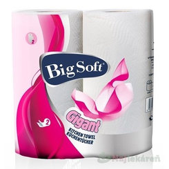 Big Soft Gigant Papierové kuchynské utierky kotúče  2ks
