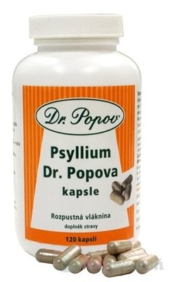E-shop DR. POPOV PSYLLIUM ZN. PSYLLICOL 120ks