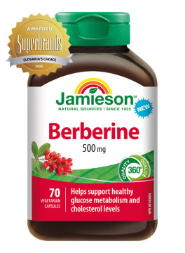 Jamieson Berberín 500 mg 70 kapsúl