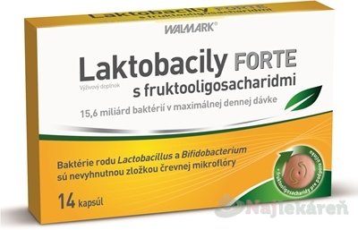 WALMARK Laktobacily Forte na podporu správneho trávenia, 14ks