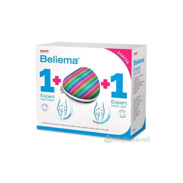 Beliema Expert Intim Krém + Expert Intim Gél 1+1 + DARČEK