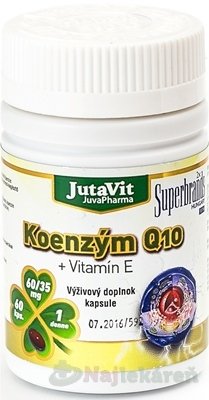 E-shop JutaVit Koenzým Q10 + Vitamín E
