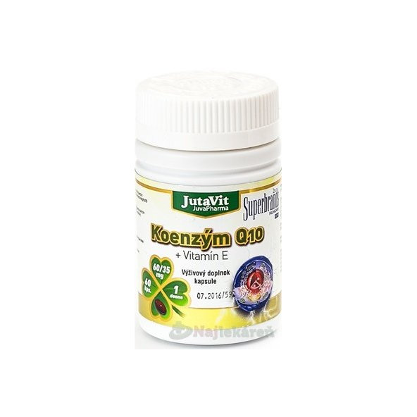 JutaVit Koenzým Q10 + Vitamín E