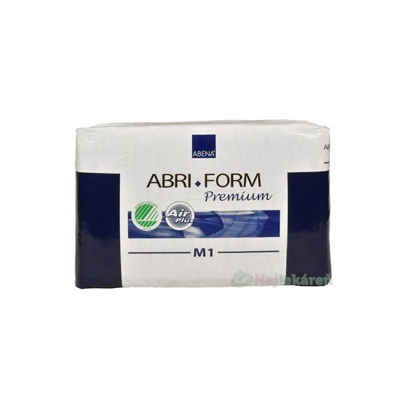 ABENA ABRI FORM Premium M1 plienkové nohavičky priedušné, boky 70-110cm, savosť 2000ml, 26ks