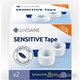 LIVSANE Fixačná páska SENSITIVE 2,5cm x 5m, cievka, 2 ks