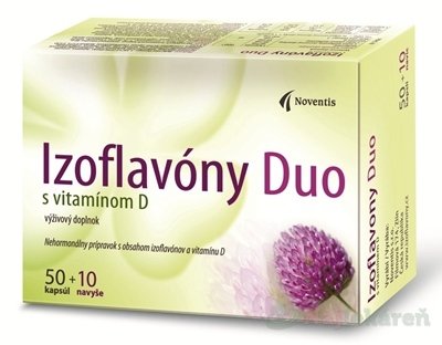 E-shop Noventis Izoflavóny Duo s vitamínom D - výživový doplnok