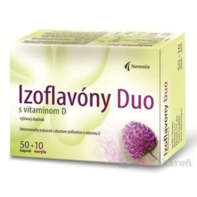 Noventis Izoflavóny Duo s vitamínom D - výživový doplnok