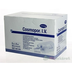 COSMOPOR I.V. obväz na fixáciu kanýl sterilný (6x8cm) 50ks