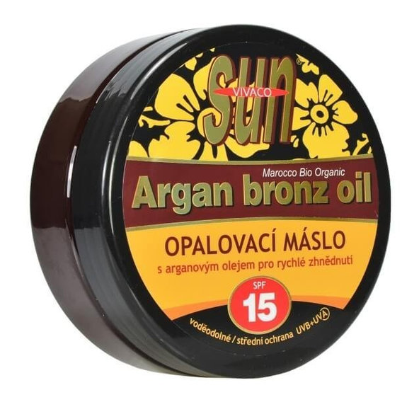 SUN ARGAN BRONZ OIL opaľovacie MASLO SPF 15 200ml
