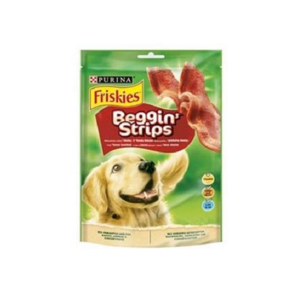 Maškrta FRISKIES dog Beggin Strips slanina 6x120g